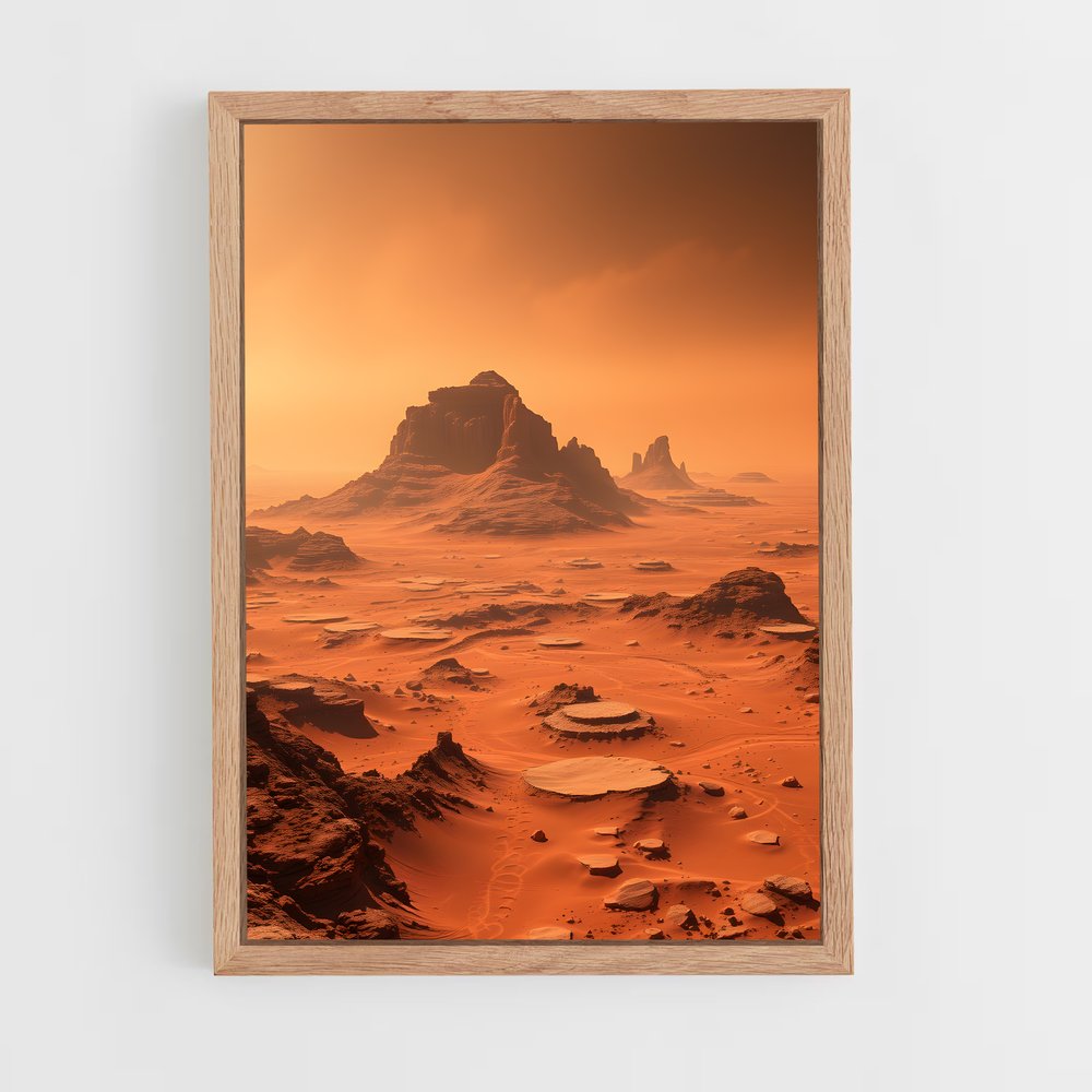 Poster magnifiques paysages de planète – affiche Art spatial (vue 4)